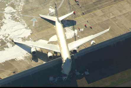 A340 crash France