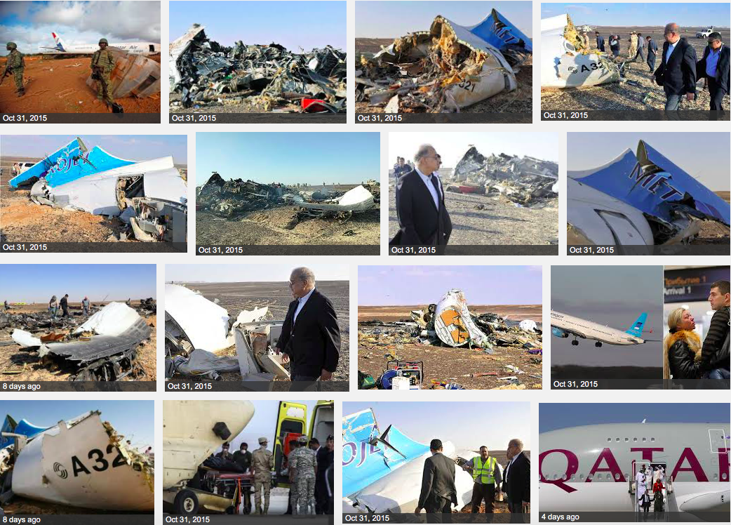 Google Germanwings debris